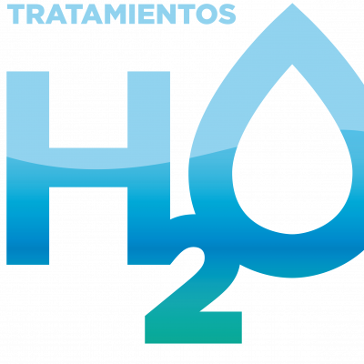 Logo h2o tratamientos de agua PNG